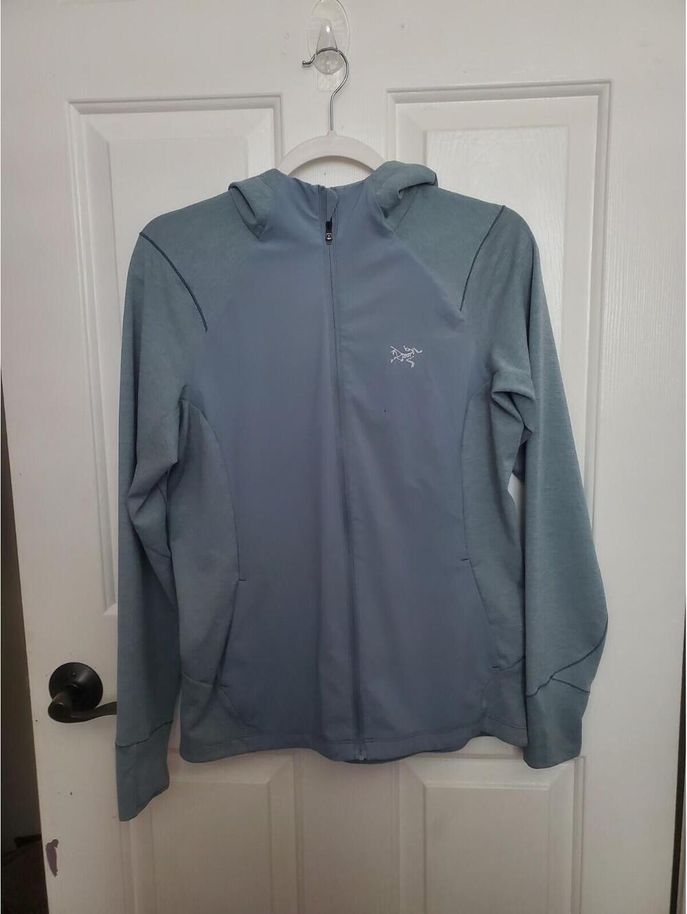 Arcteryx Full Zip Up Taema Hoody Outdoor Hiking Size Small Granola